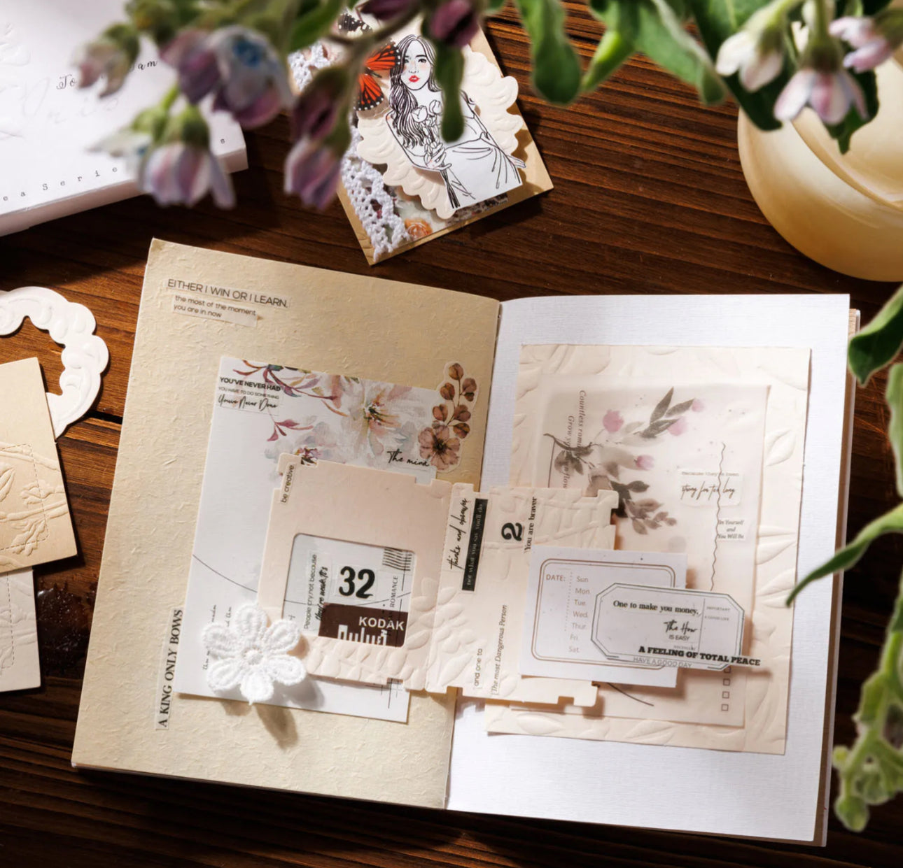 Kit Papeles con relieve 60 piezas