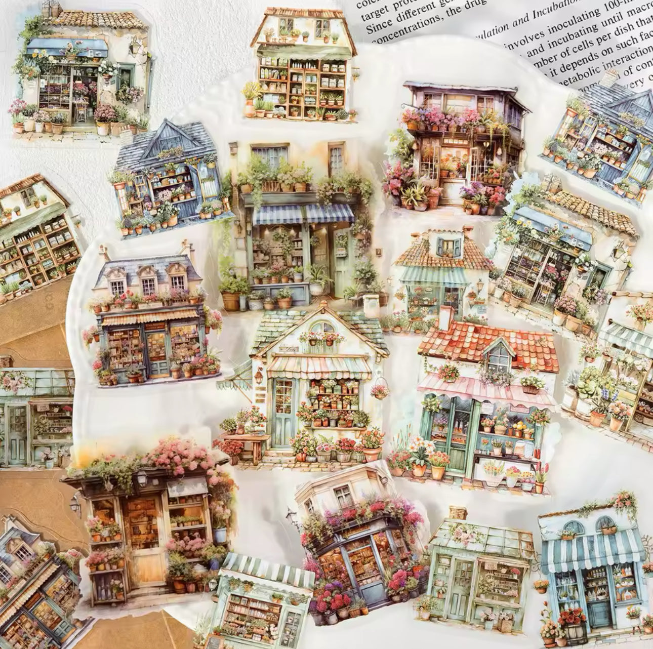 30 Stickers Casas
