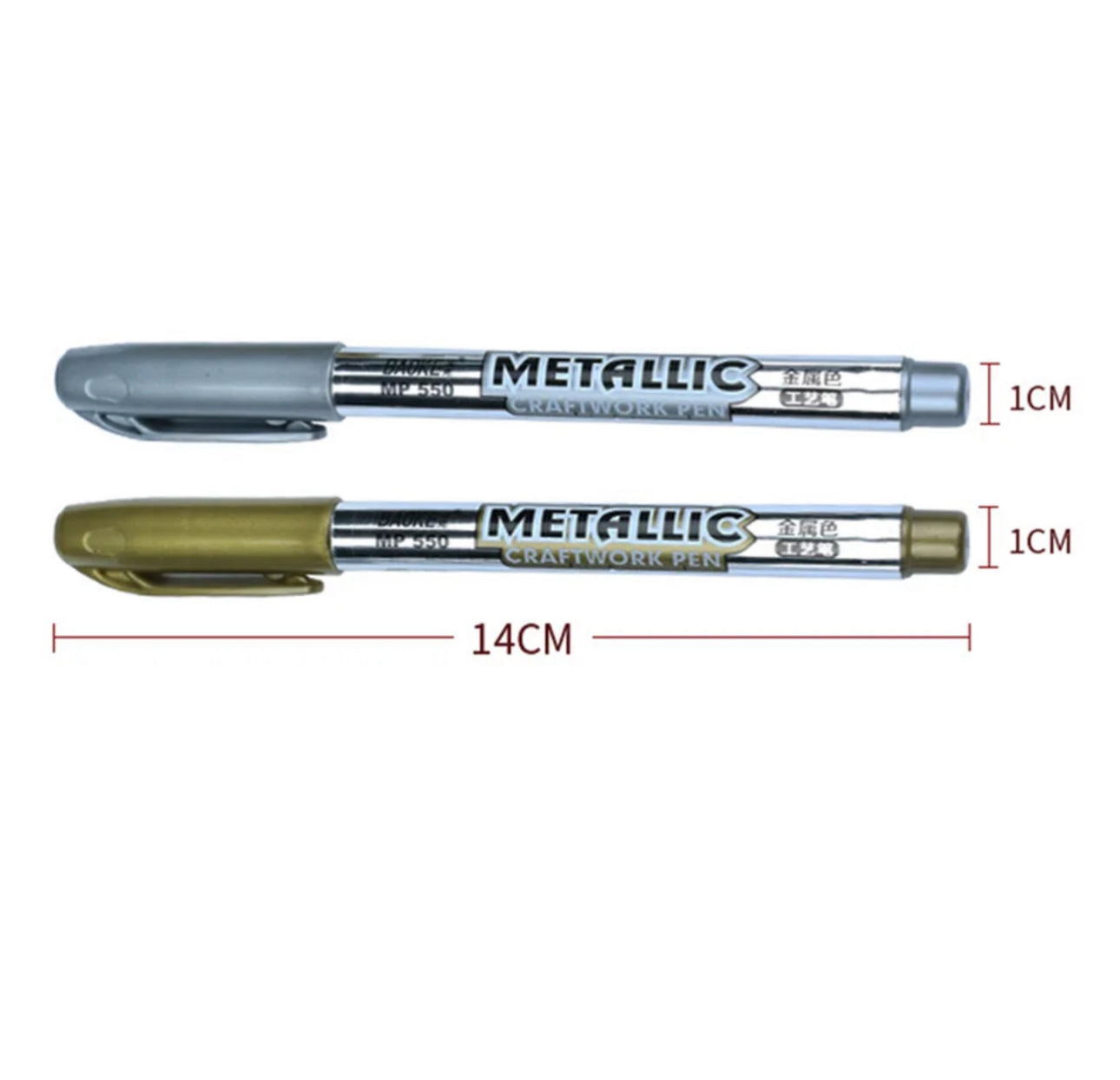 Marcador Metallic
