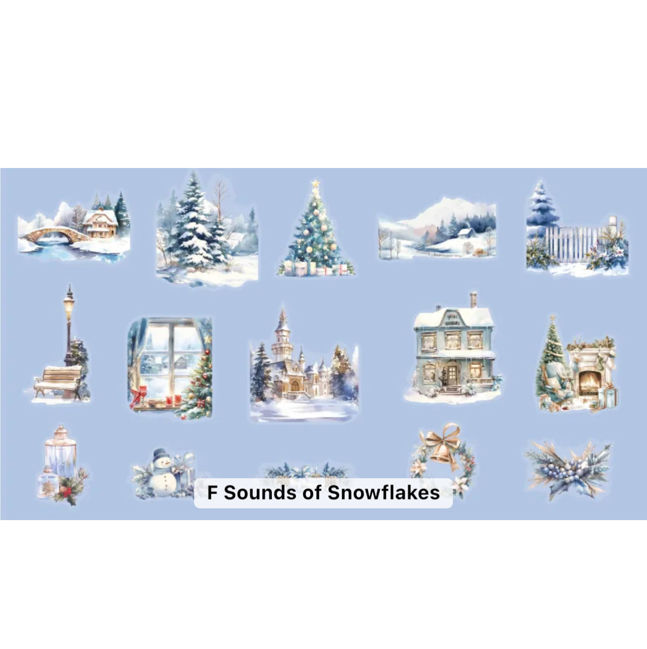 15 Stickers Estaciones