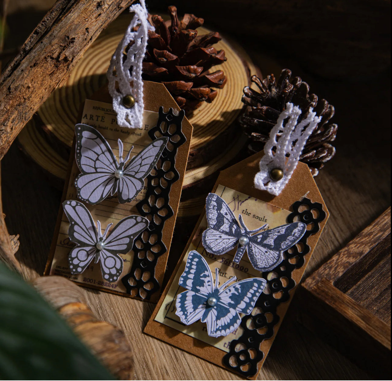 30 Stickers Mariposas
