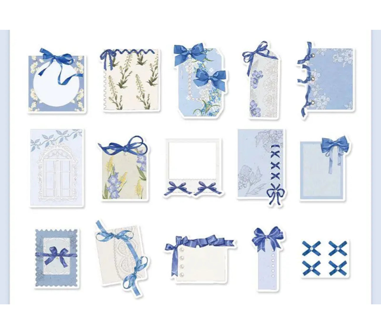 30 Stickers moños