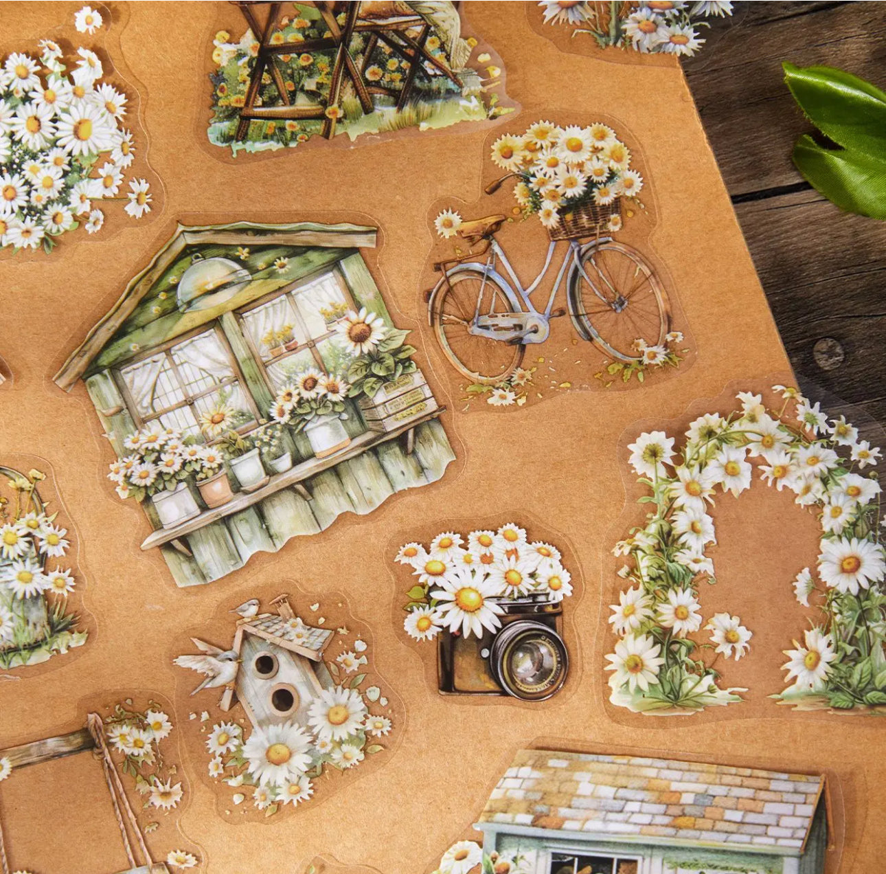 30 Stickers Jardin