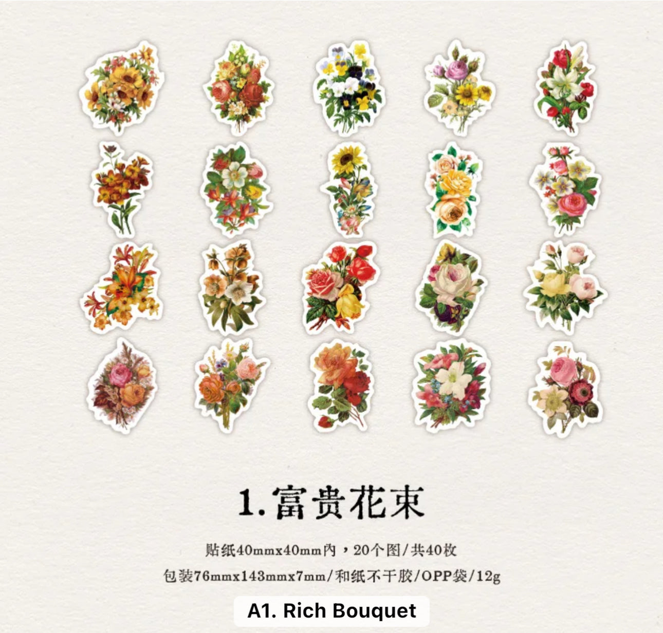 40 Stickers Ups & Downs