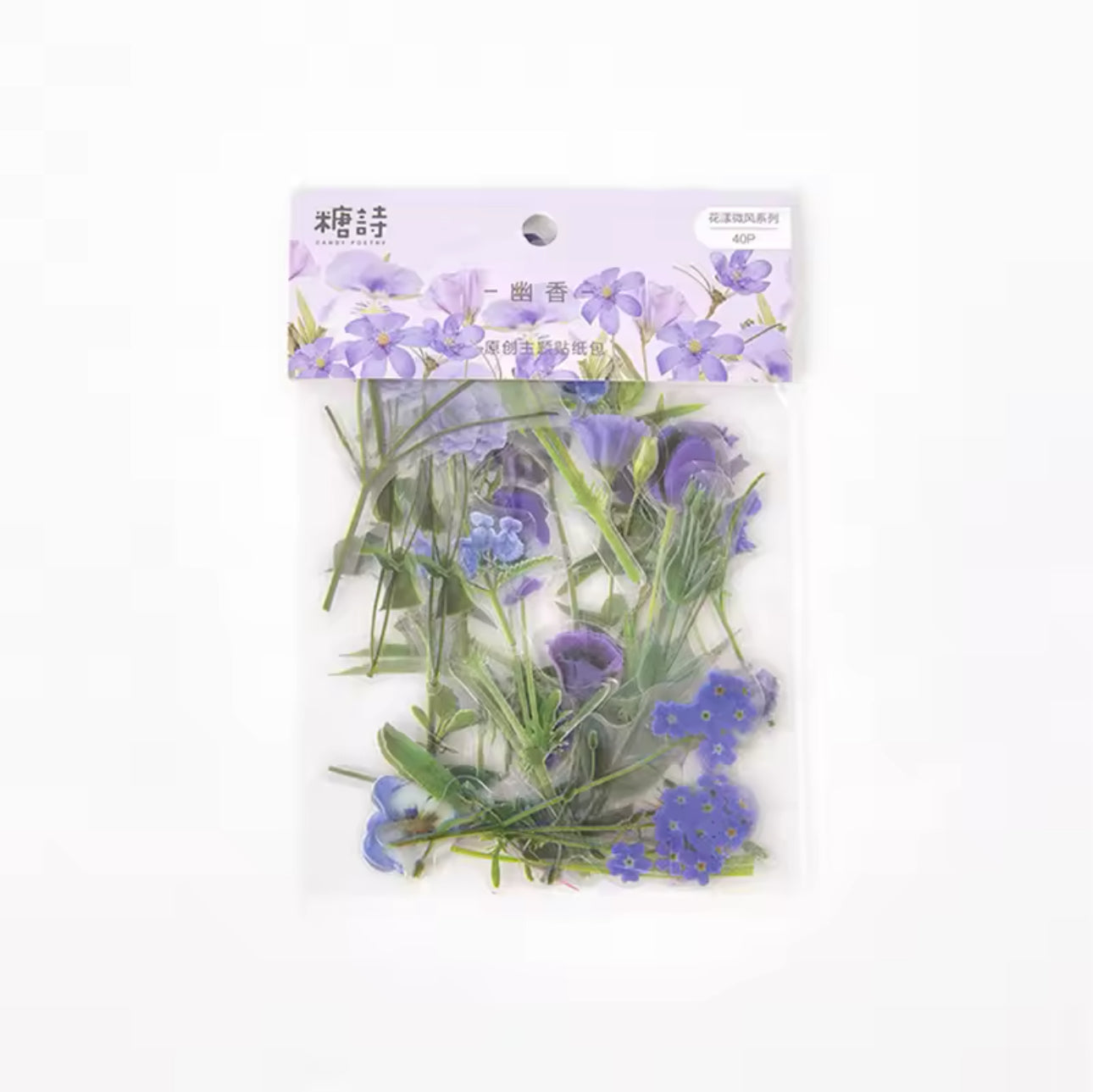 40 Stickers Flores