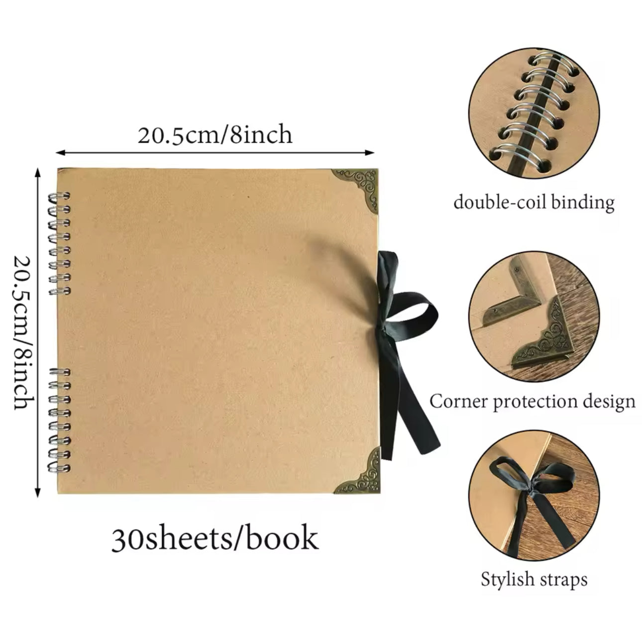 Libro Scrapbooking Kraft