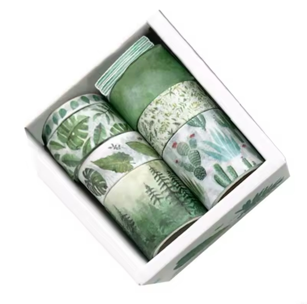 8 Washi Tapes Verdes