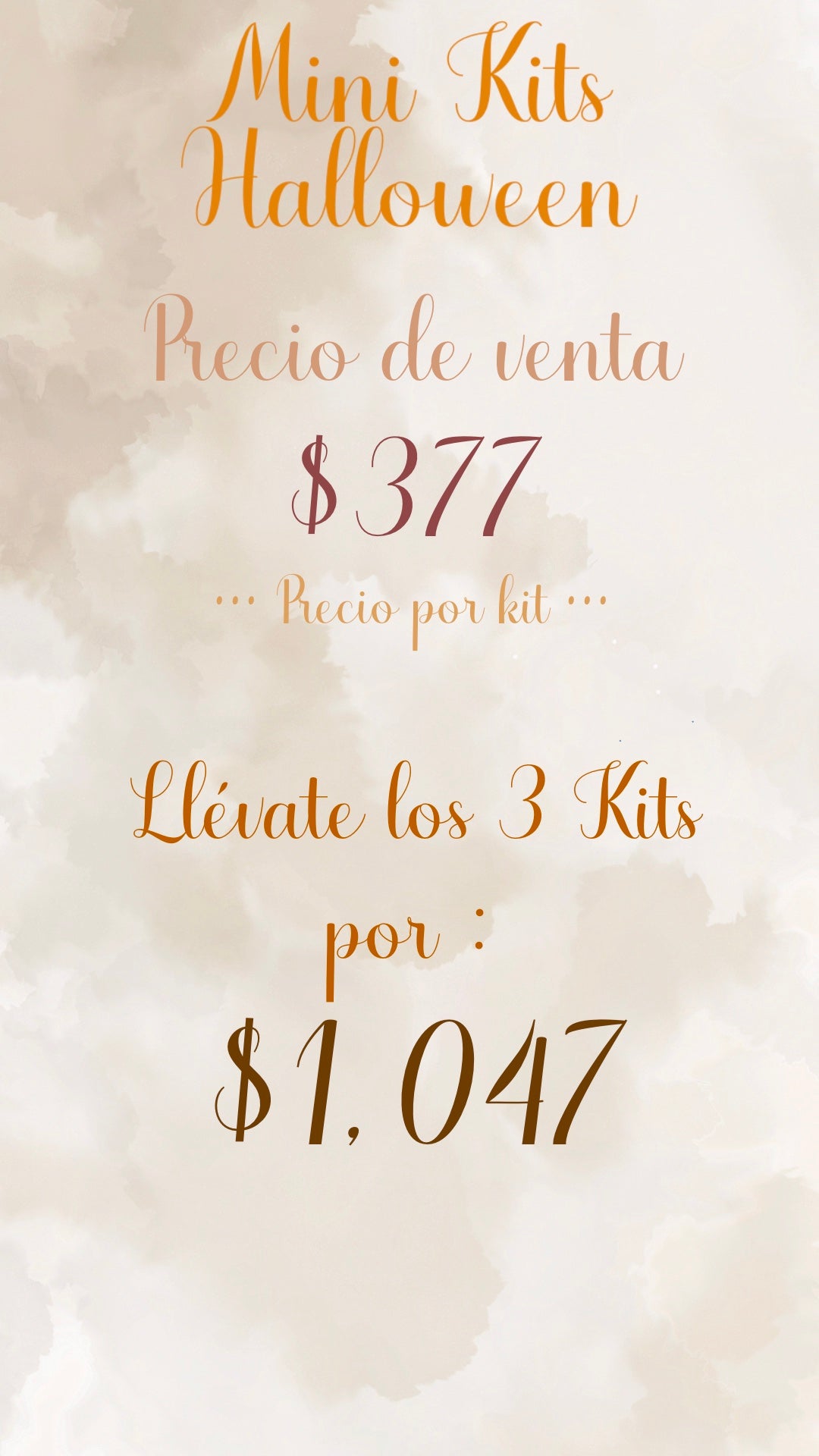 👻🎃✨ MINI KITS HALLOWEEN✨🎃👻