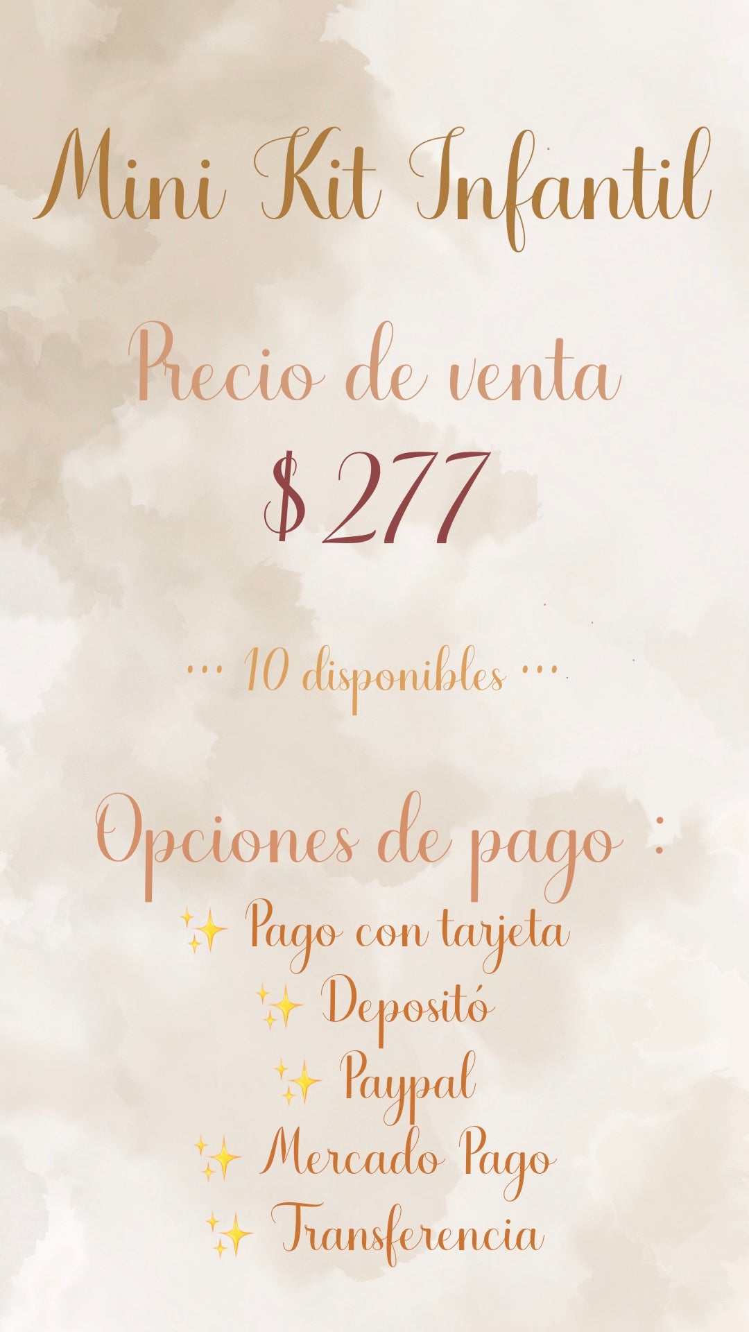 🎪✨ MINI KIT INFANTIL ✨🎪