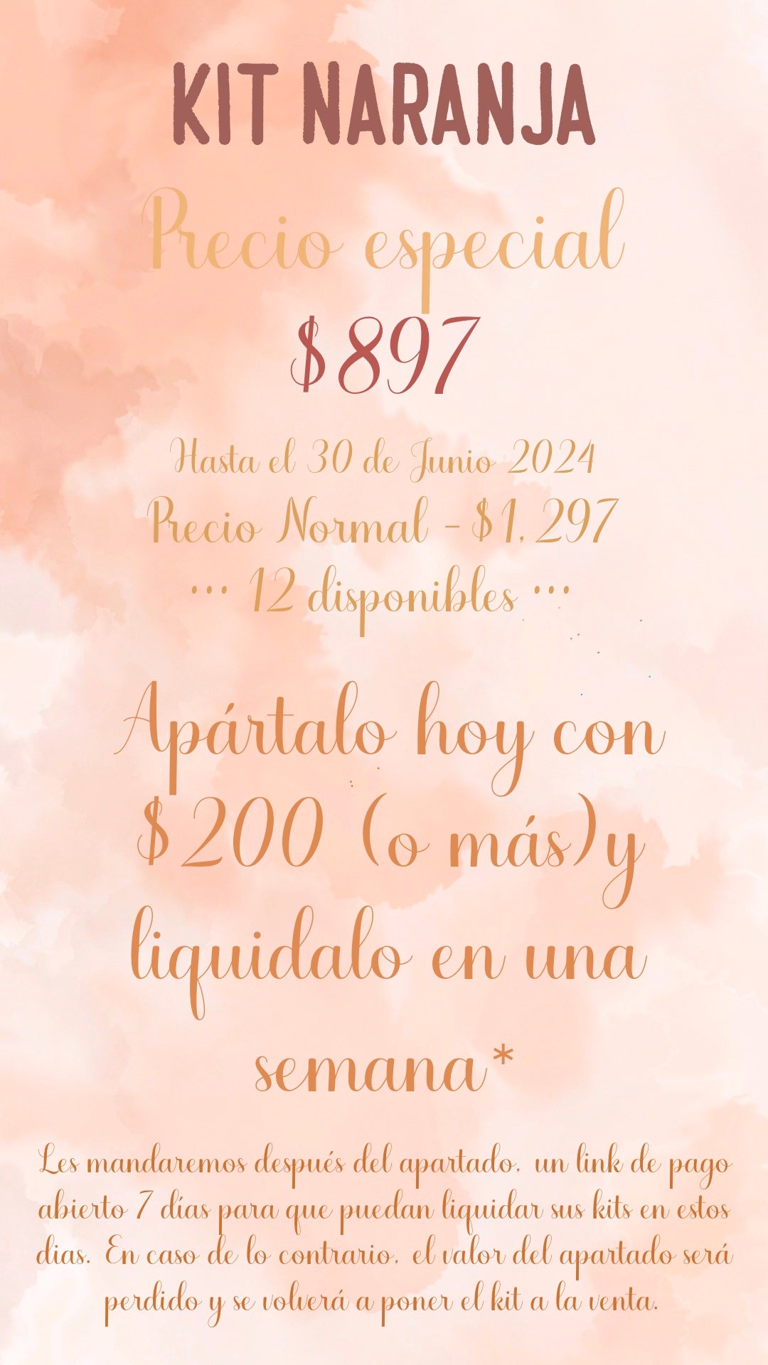 🧡 KIT NARANJA 🧡