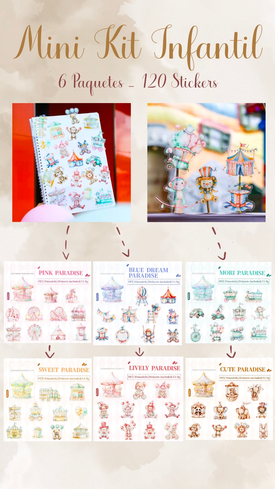 🎪✨ MINI KIT INFANTIL ✨🎪