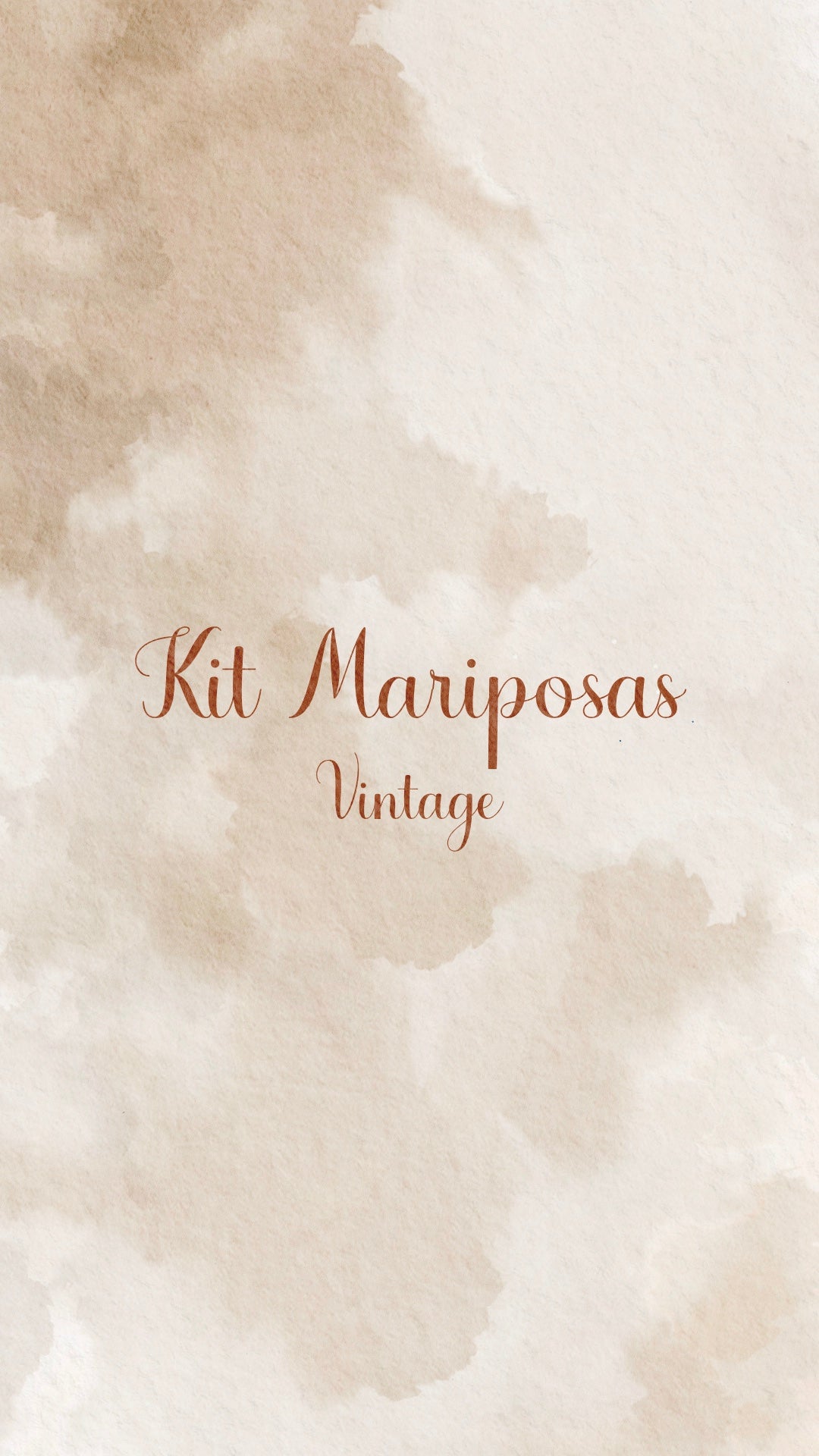 🦋✨ KIT MARIPOSAS VINTAGE ✨🦋