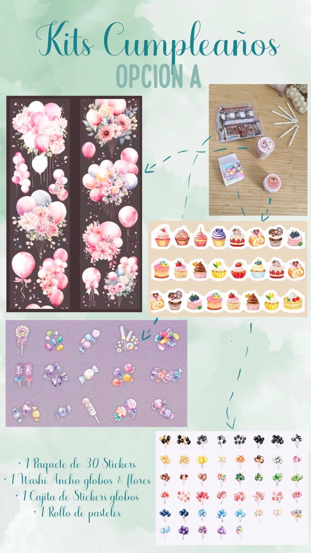 ✨🎂 MINI KIT CUMPLEAÑOS 🍰✨