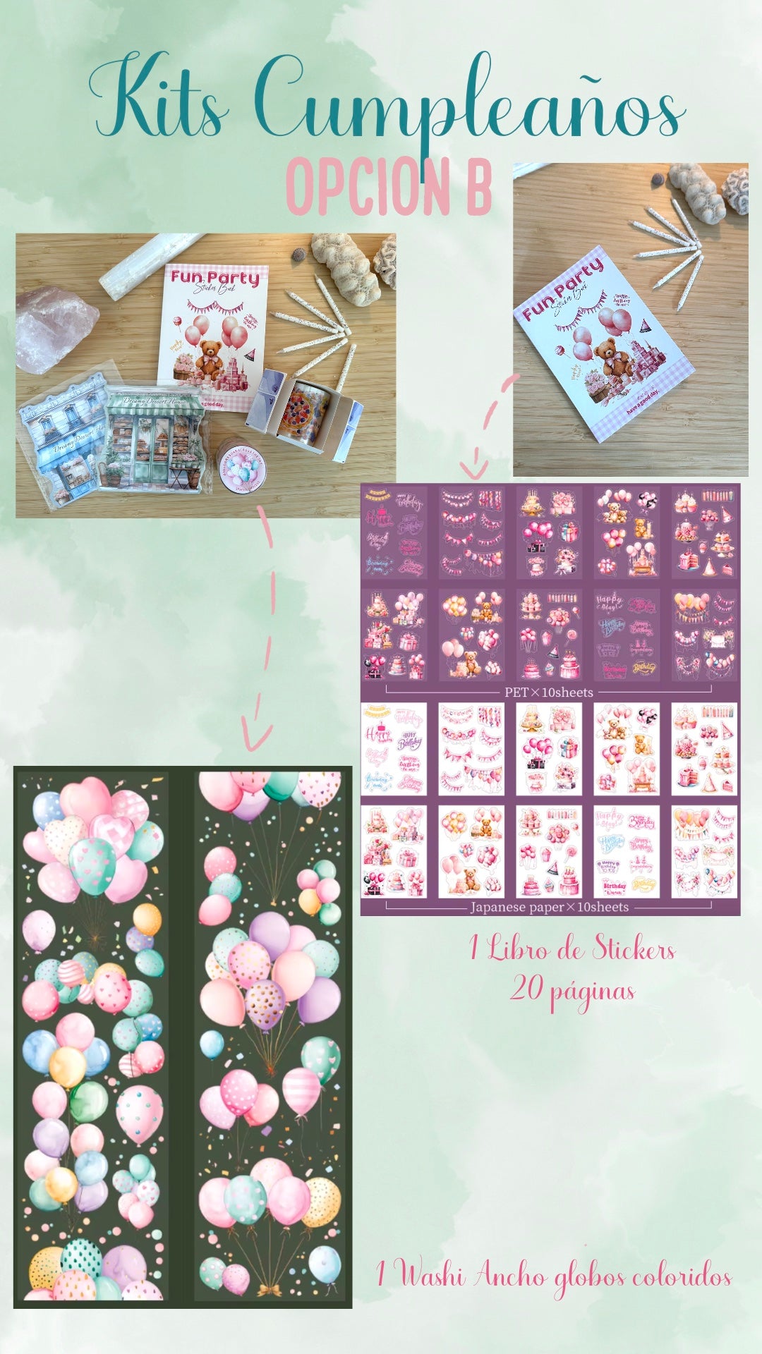 ✨🎂 MINI KIT CUMPLEAÑOS 🍰✨