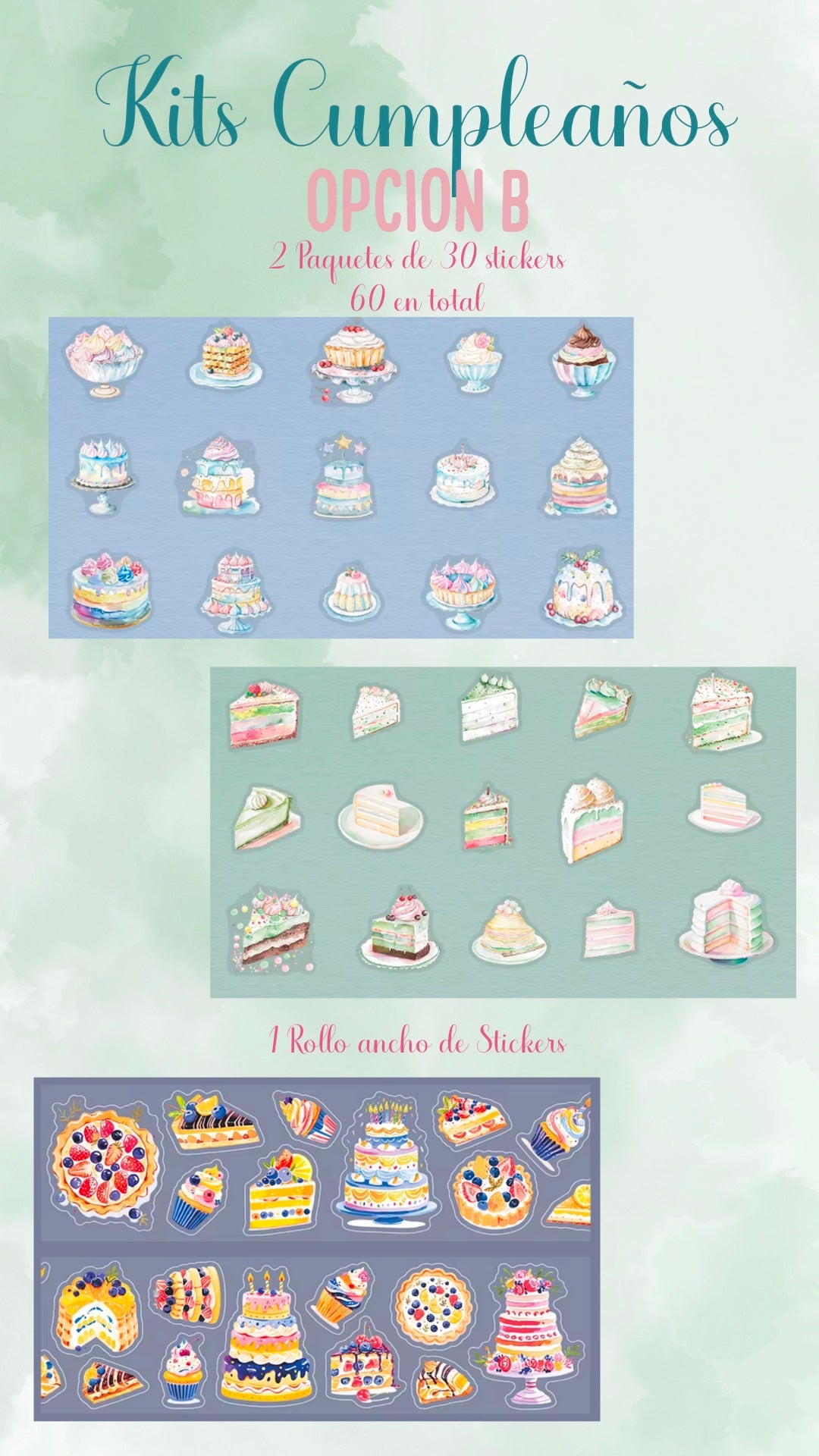 ✨🎂 MINI KIT CUMPLEAÑOS 🍰✨