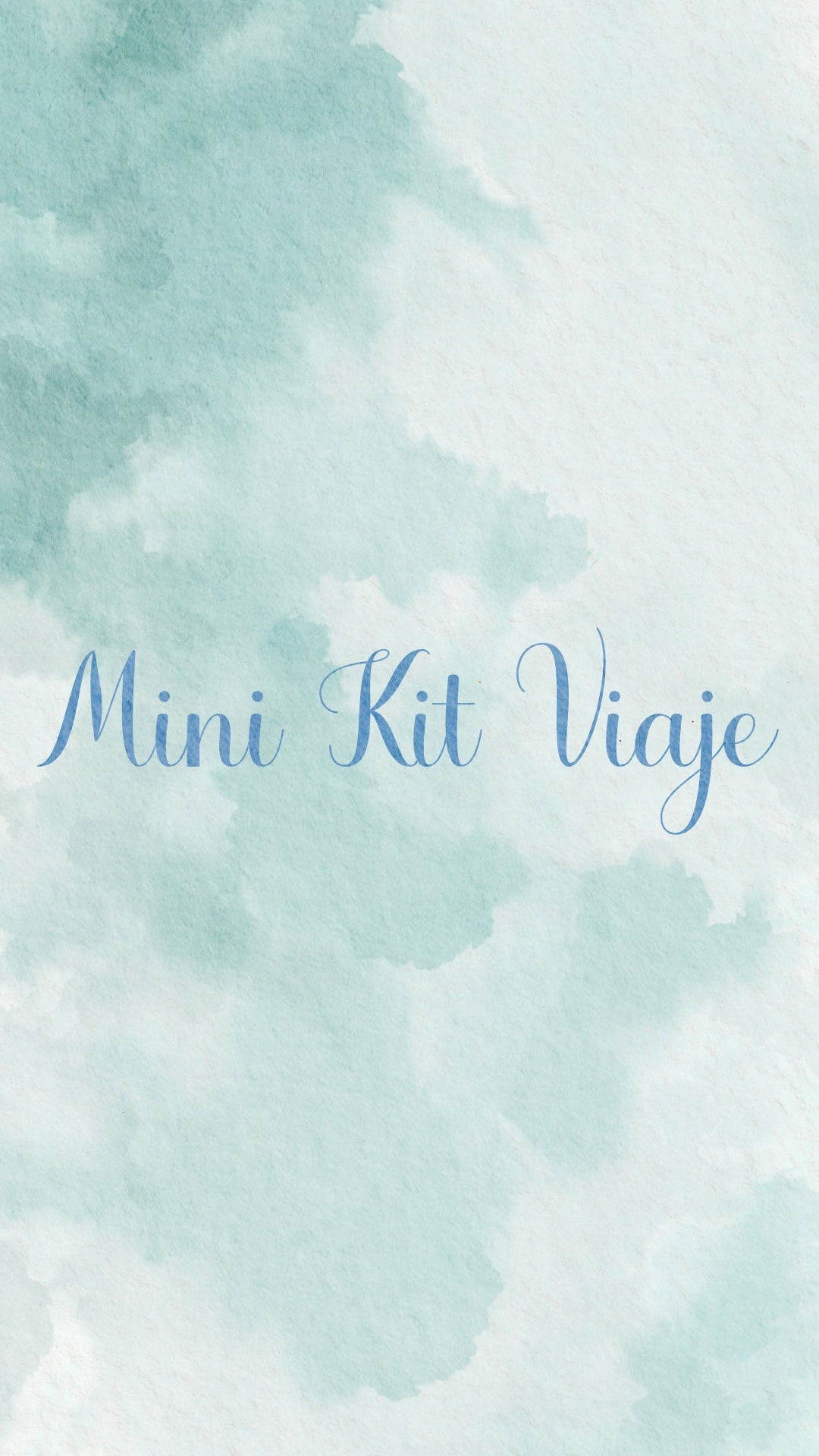 🧳 MINI KIT VIAJE 🧳