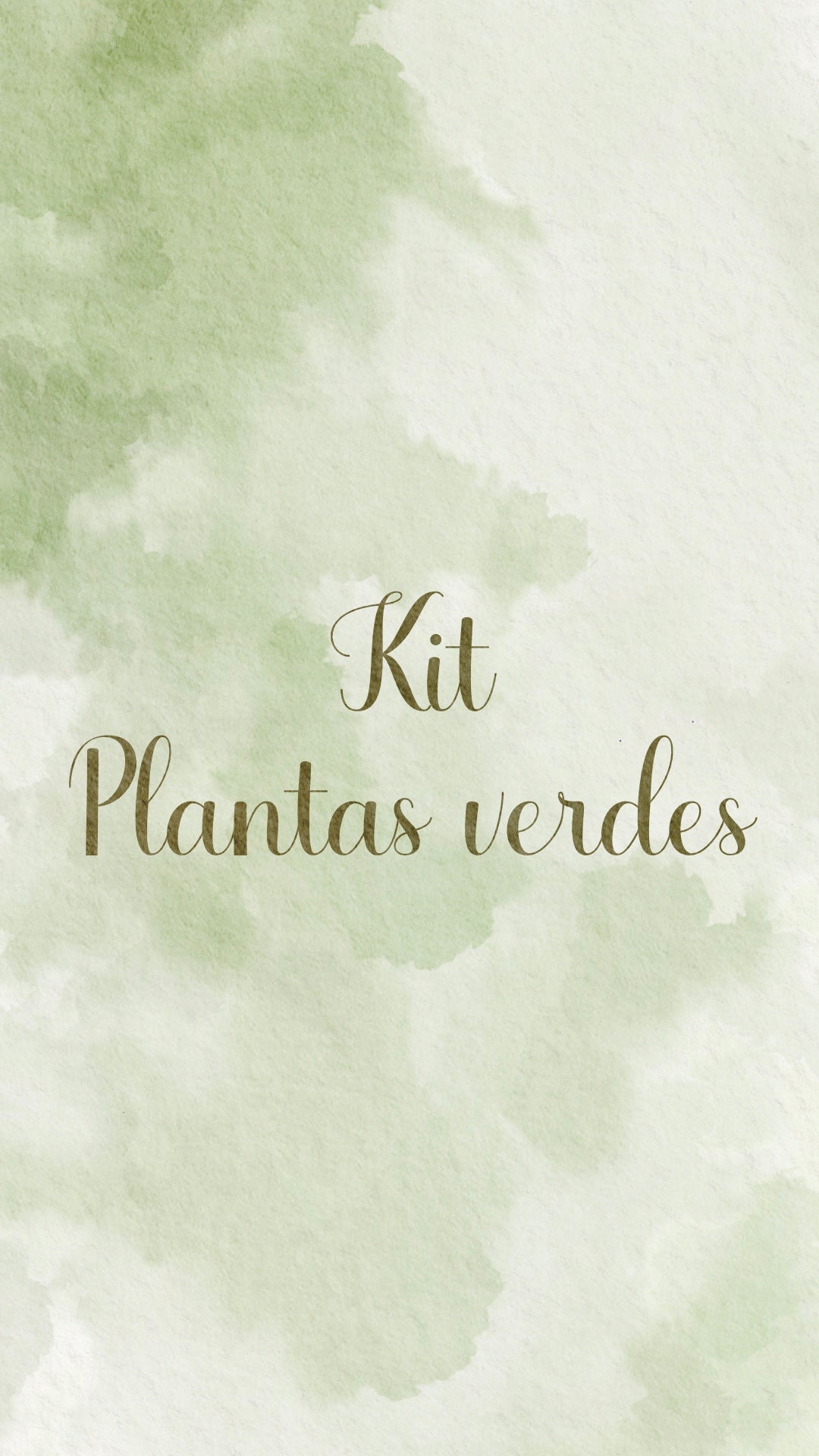 🌿🪴 KIT PLANTAS VERDES 🪴🌿
