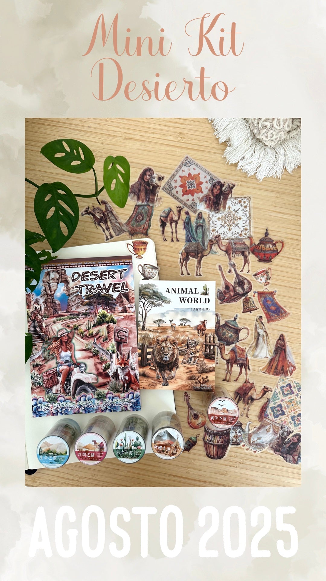 🏜️🌵🐪✨MINI KIT DESIERTO✨🐪🌵🏜️