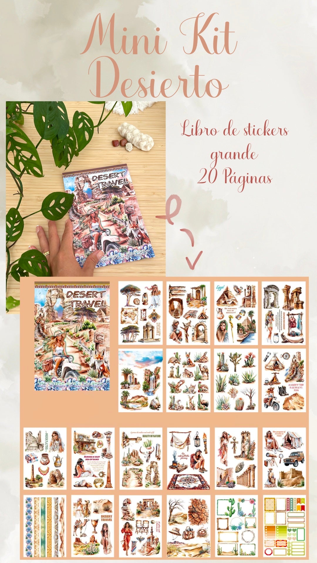 🏜️🌵🐪✨MINI KIT DESIERTO✨🐪🌵🏜️