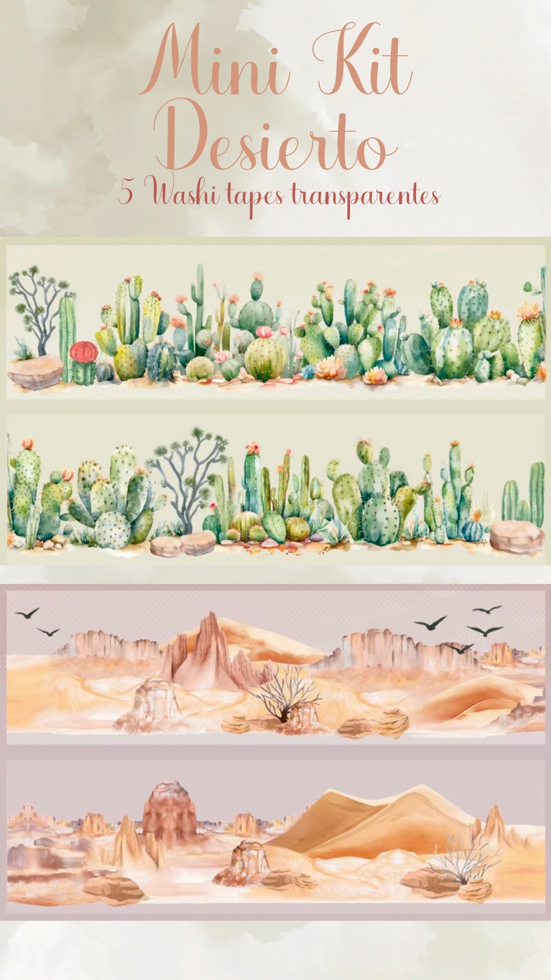 🏜️🌵🐪✨MINI KIT DESIERTO✨🐪🌵🏜️