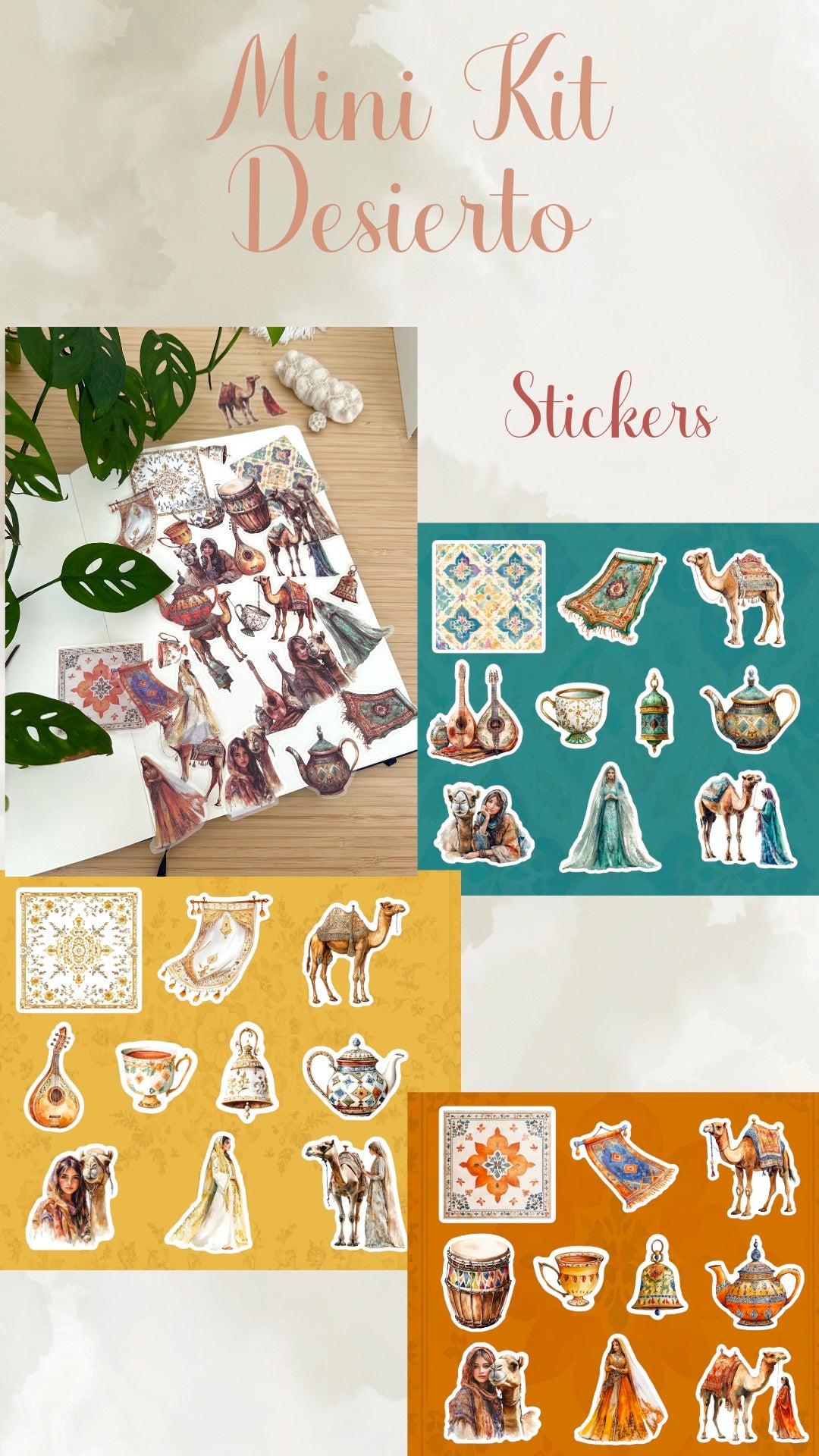 🏜️🌵🐪✨MINI KIT DESIERTO✨🐪🌵🏜️