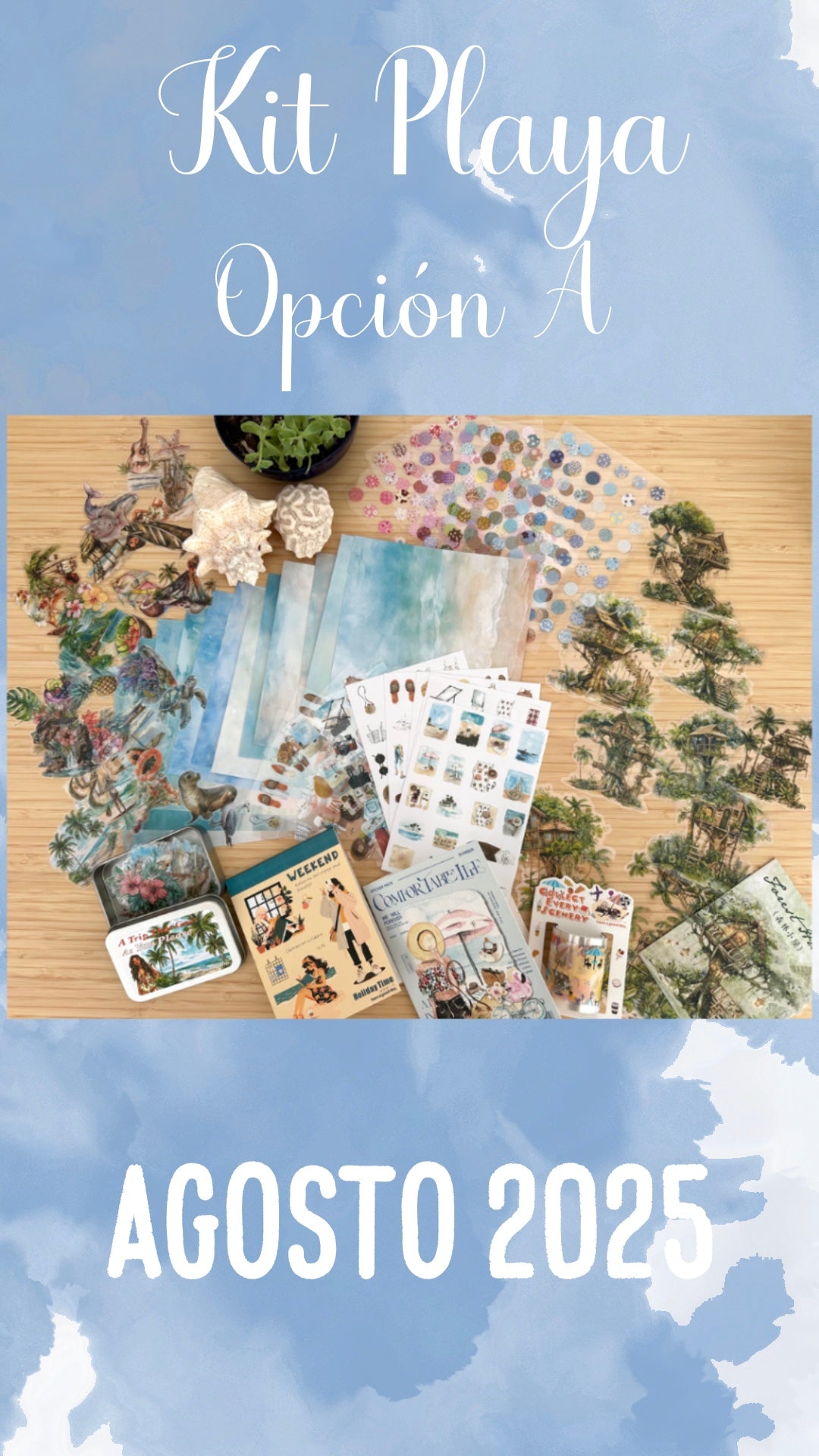 ⛱️👙🐚✨KITS PLAYA✨🐚👙⛱️ - Opciones A & B