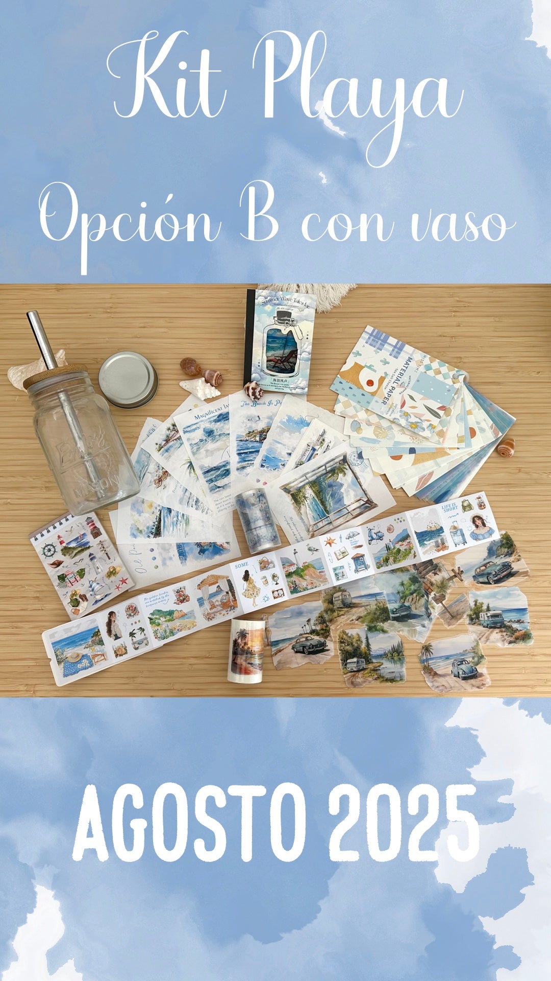 ⛱️👙🐚✨KITS PLAYA✨🐚👙⛱️ - Opciones A & B