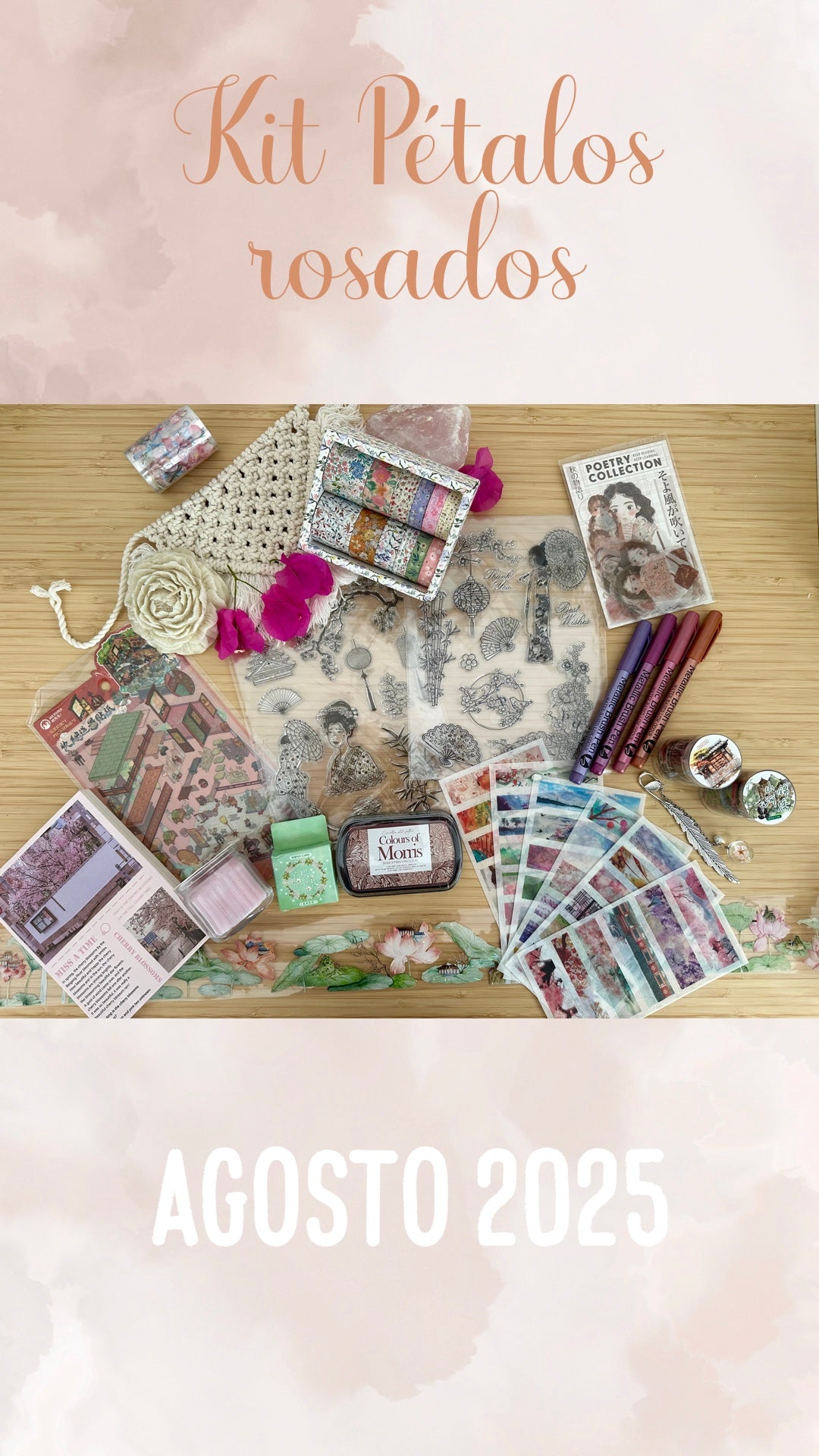 🌸✨ KIT PETALOS ROSADOS✨🌸