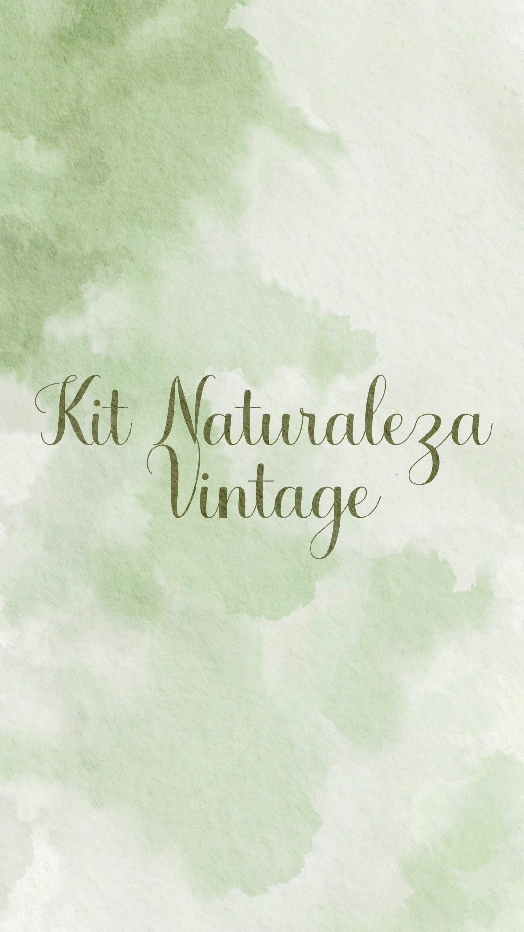 🍁🐌✨ KIT NATURALEZA VINTAGE✨🫎🍁