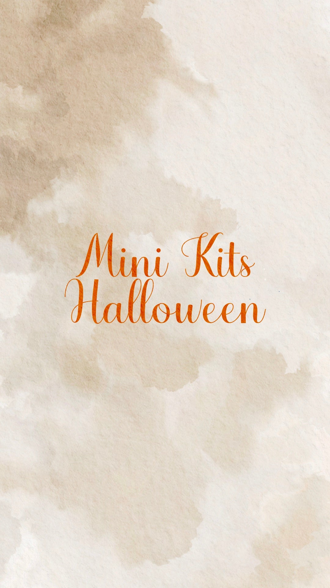 👻🎃✨ MINI KITS HALLOWEEN✨🎃👻