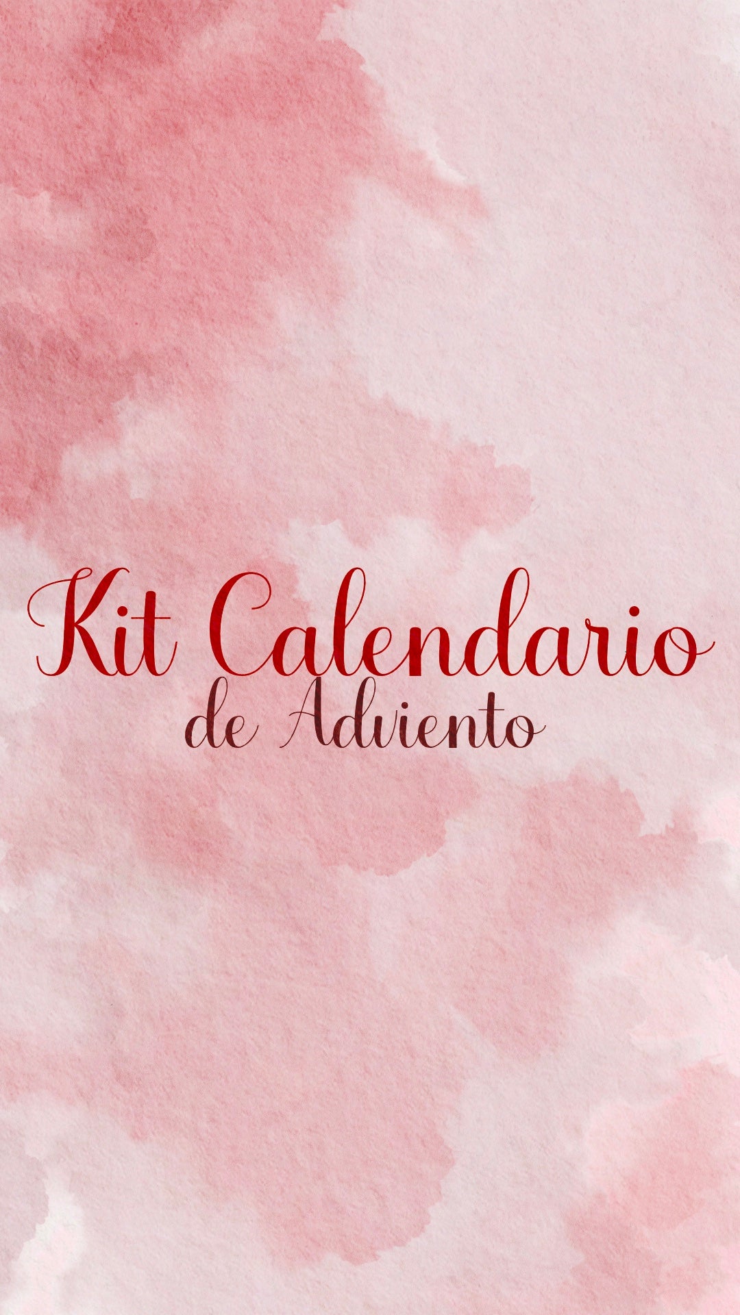 🎁 KIT CALENDARIO DE ADVIENTO 🎁