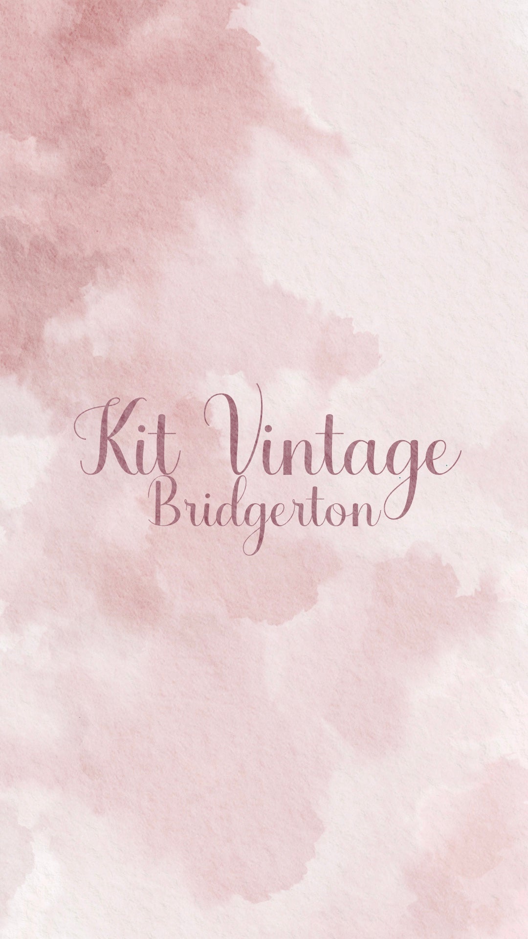 ✨🌸 KIT VINTAGE - BRIDGERTON 🌸✨
