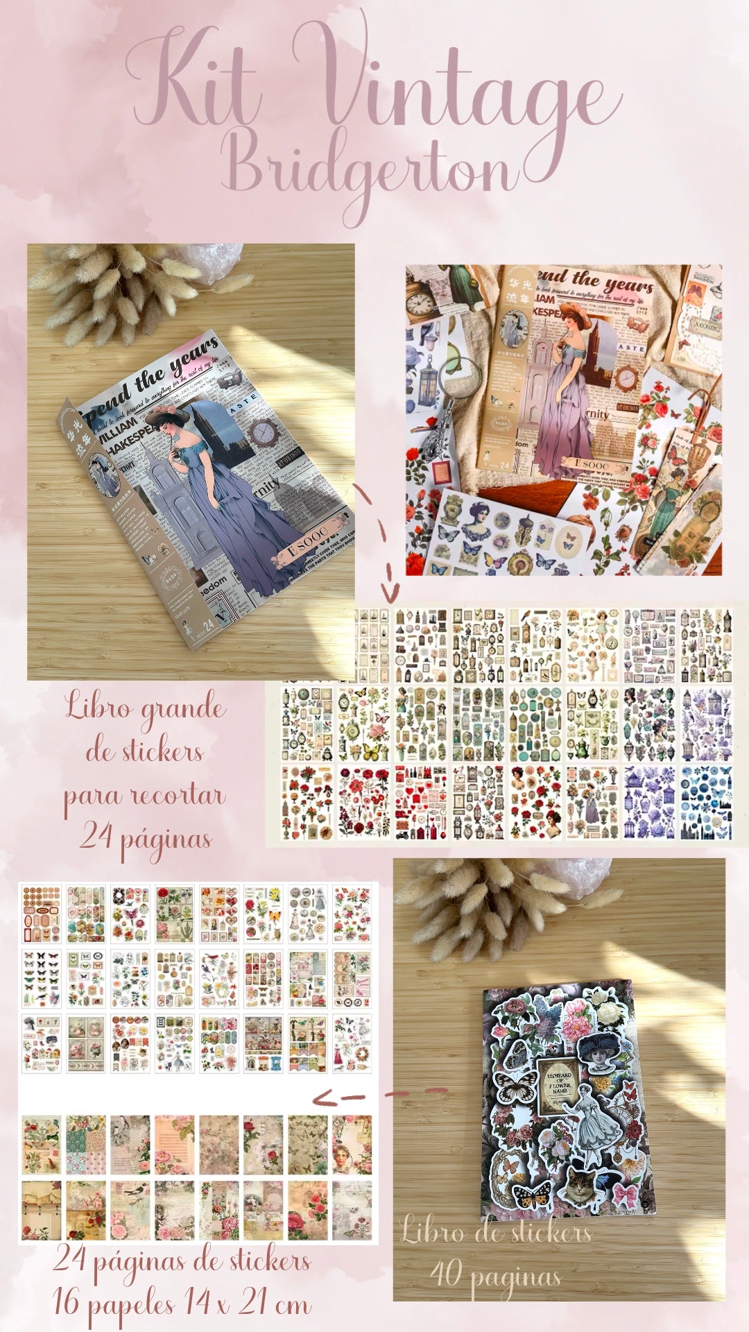 ✨🌸 KIT VINTAGE - BRIDGERTON 🌸✨