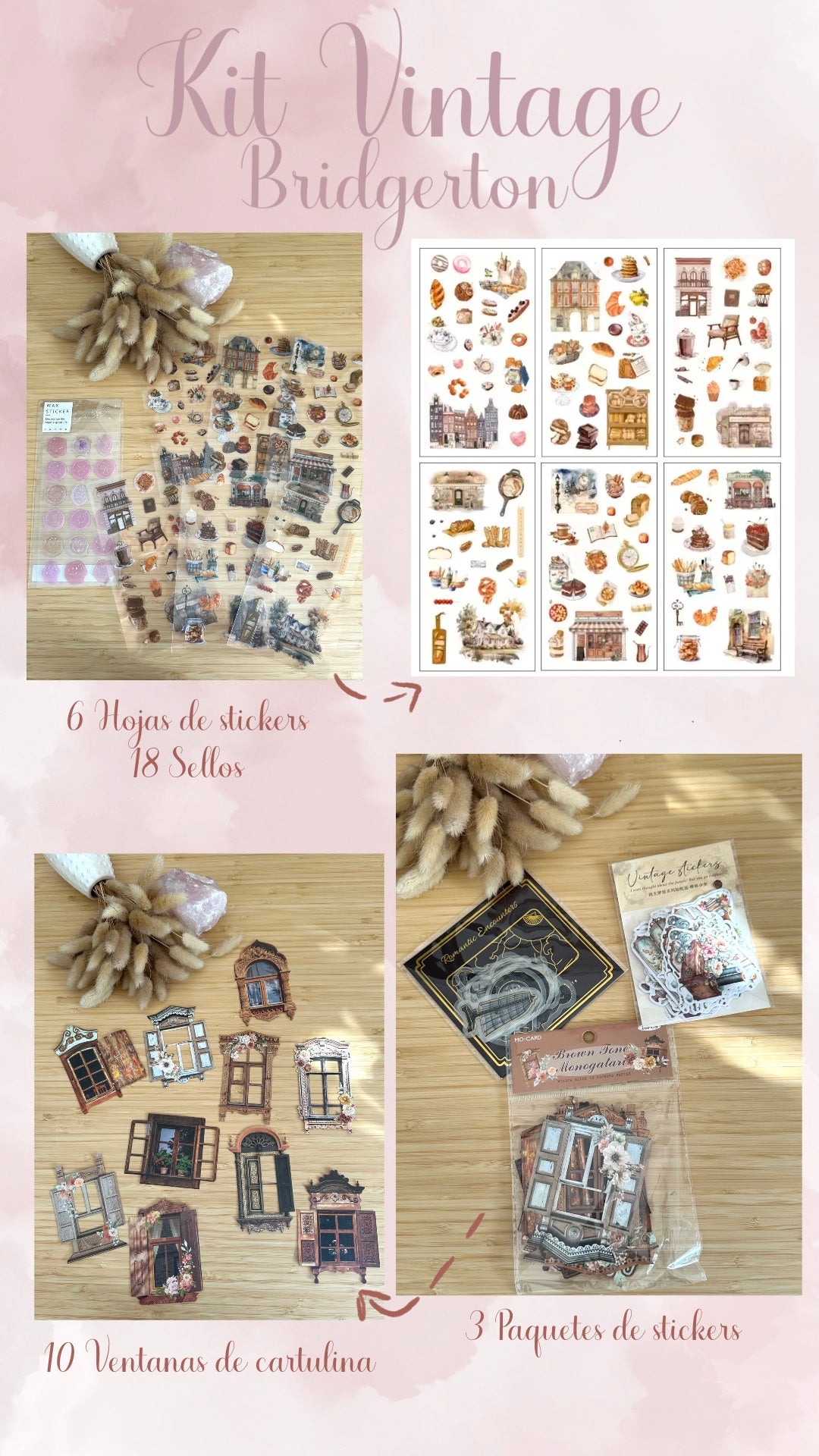 ✨🌸 KIT VINTAGE - BRIDGERTON 🌸✨