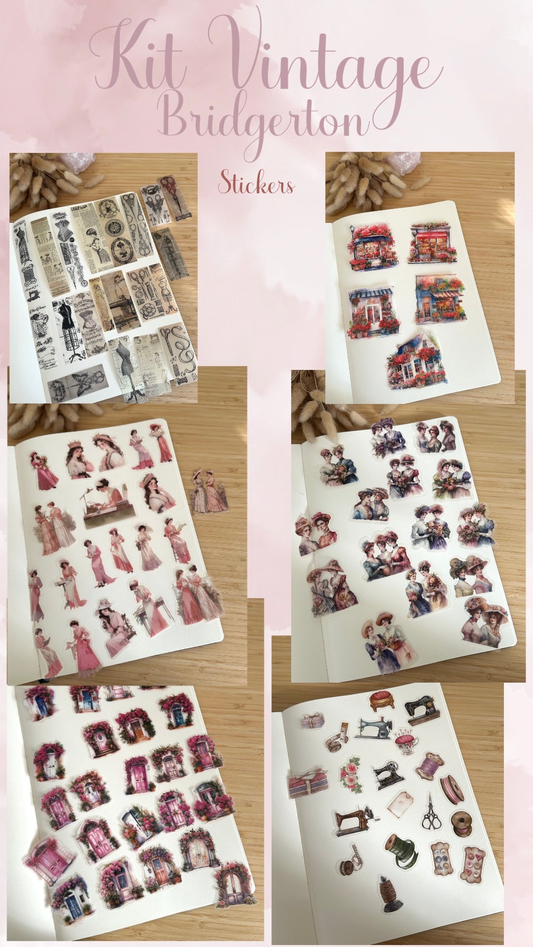 ✨🌸 KIT VINTAGE - BRIDGERTON 🌸✨