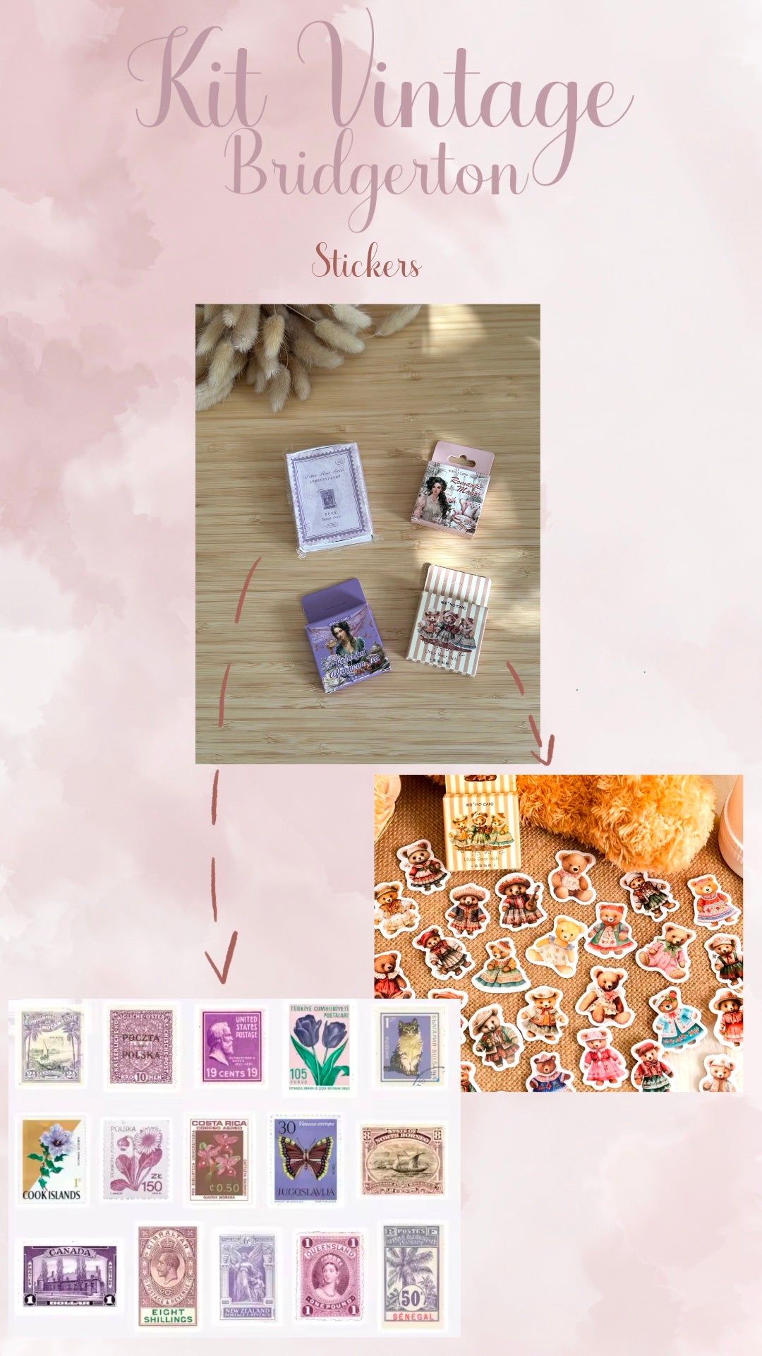 ✨🌸 KIT VINTAGE - BRIDGERTON 🌸✨