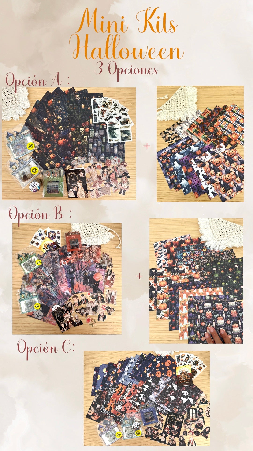 👻🎃✨ MINI KITS HALLOWEEN✨🎃👻