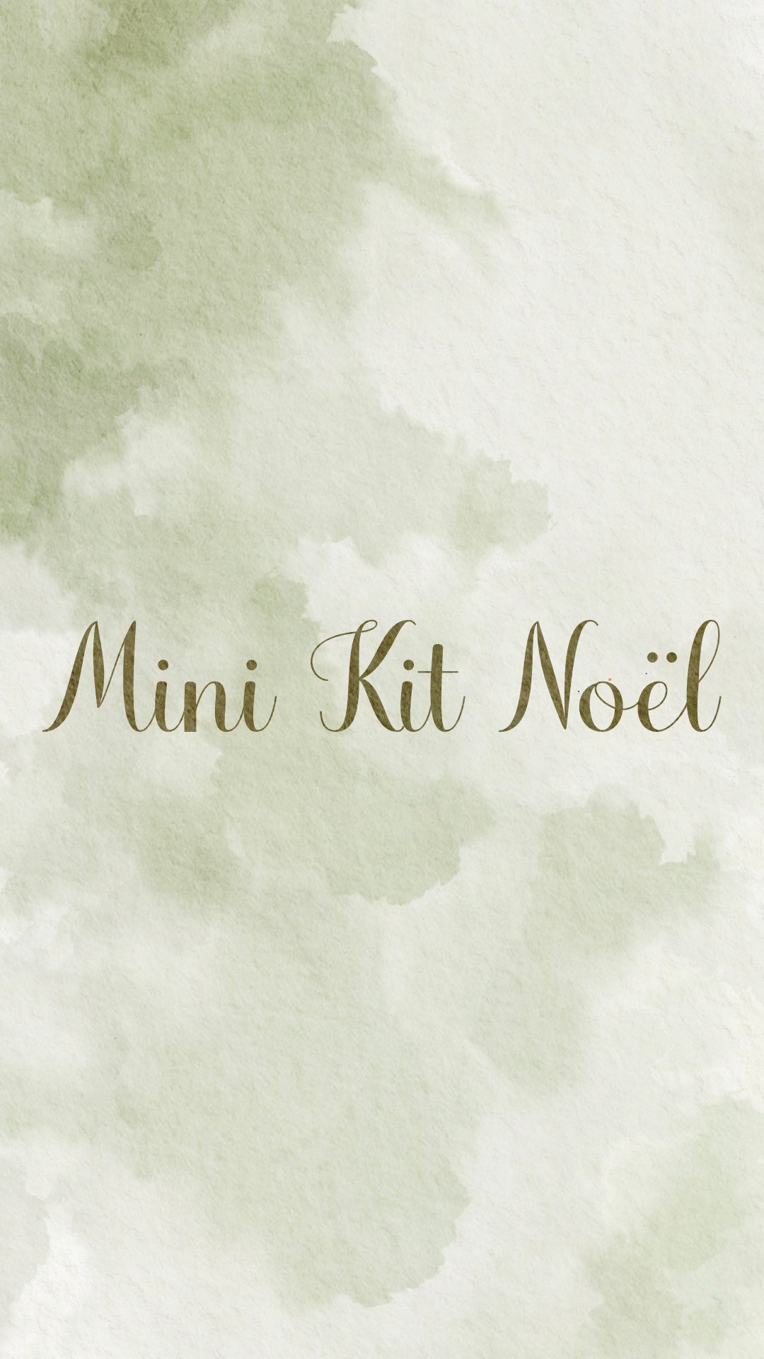 🎄 MINI KIT NOEL 🎄