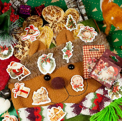 Cajita de stickers Navidad - 4 Opciones