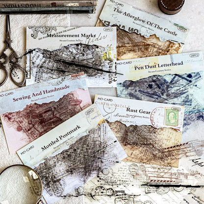 20 Stickers Grandes Steam Century Serie