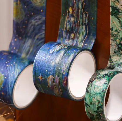 10 Washi Tapes Classic Galery detalles dorados