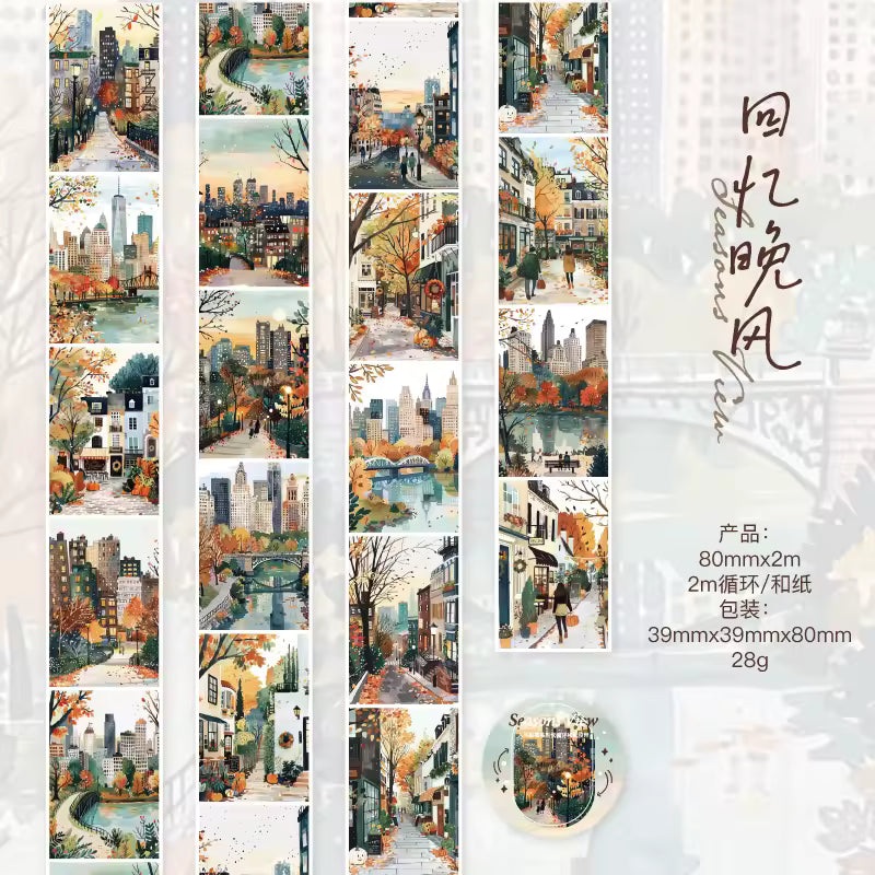 Washi Tape Ancho Season View