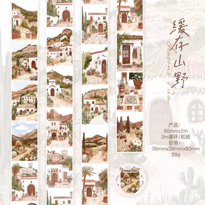 Washi Tape Ancho Season View