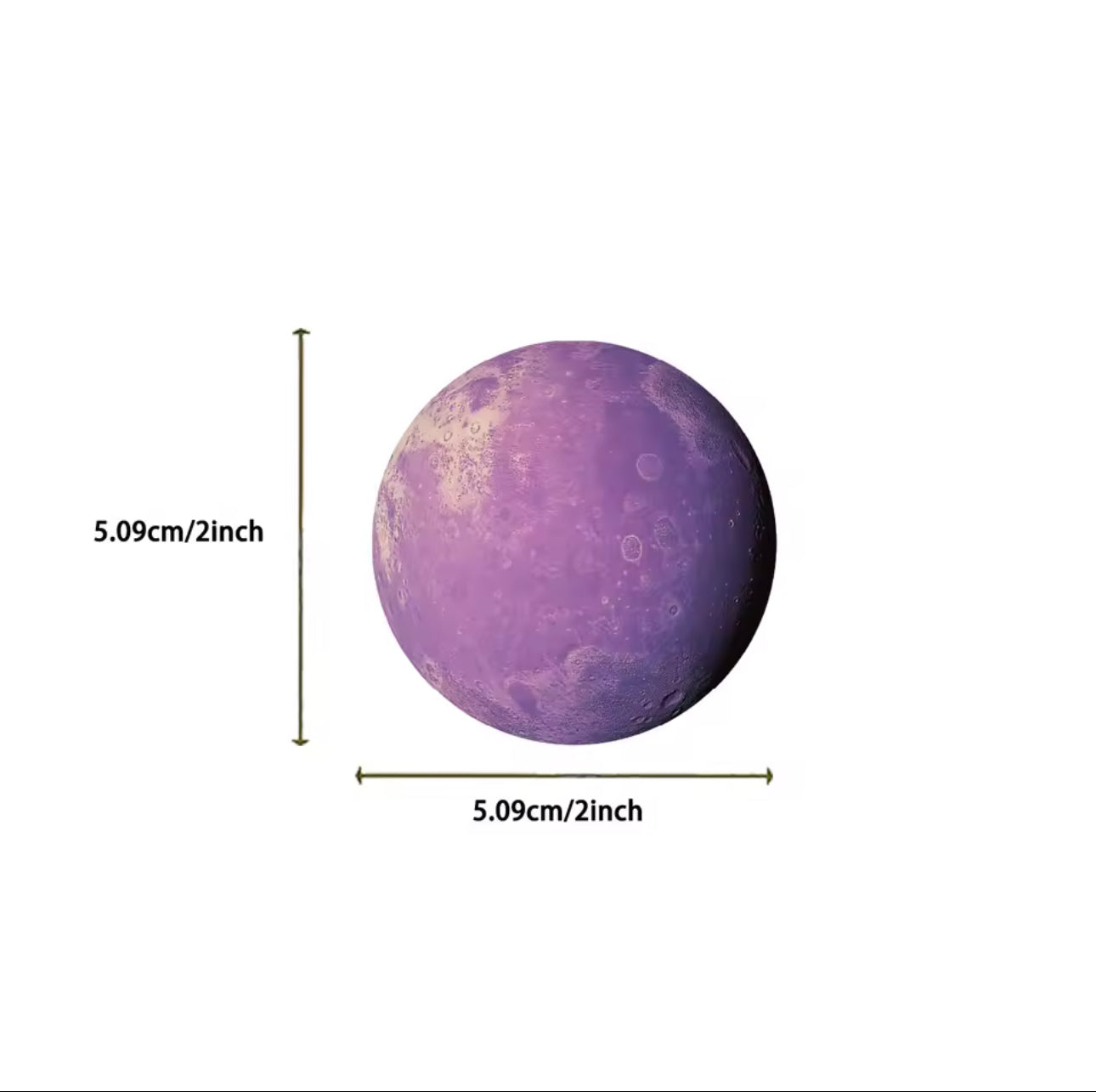 50 Stickers transparentes Planetas 🪐
