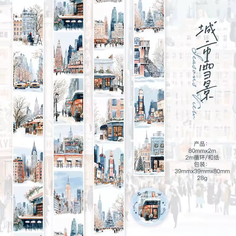 Washi Tape Ancho Season View