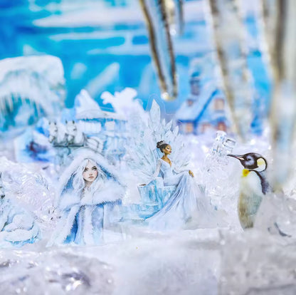 25 Stickers Animales de Invierno