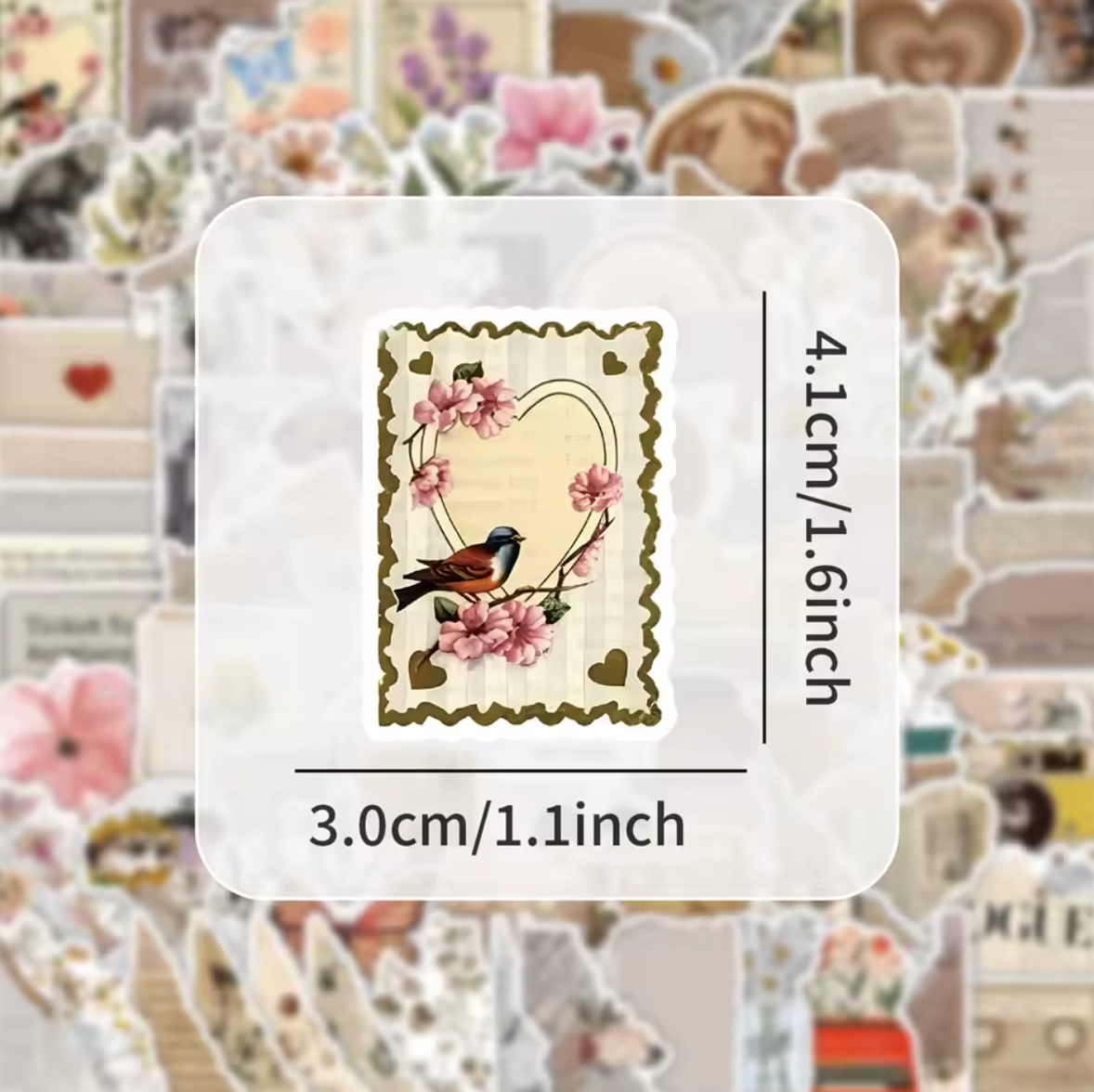 120 Stickers Vinil Neutros