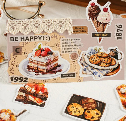 30 Stickers Deliciosos Postres