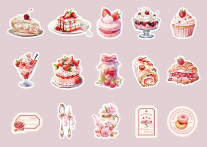 30 Stickers Deliciosos Postres
