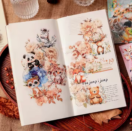 40 Stickers Animales